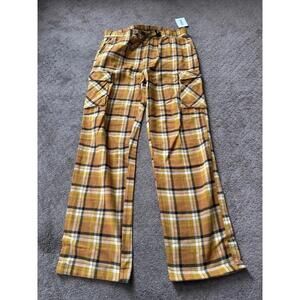 STOIC Men’s Utility Flannel Pant Harvest Sugar Plaid Size L